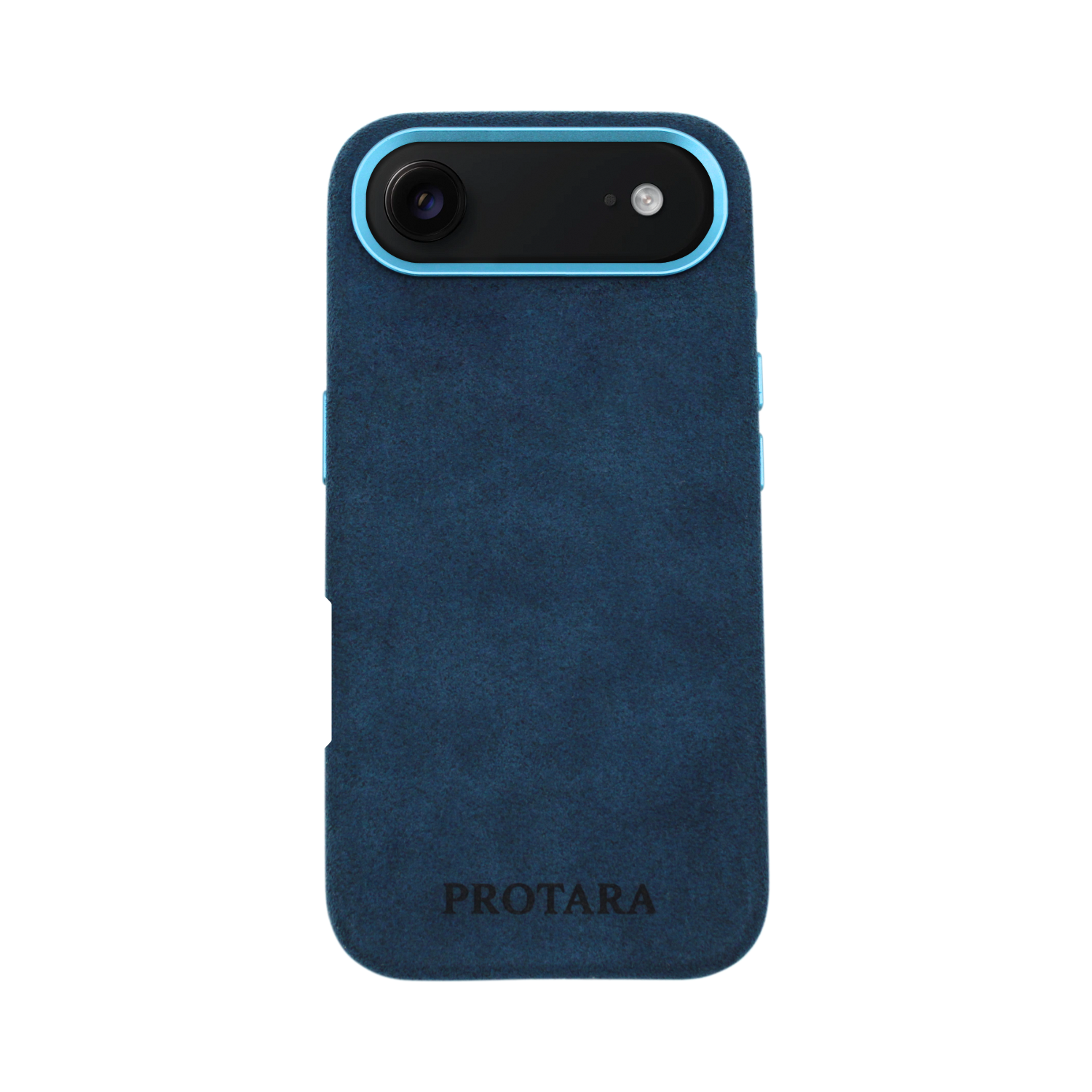 PROTARA Alcantara-skal iPhone Air - Ocean Voyage Blue