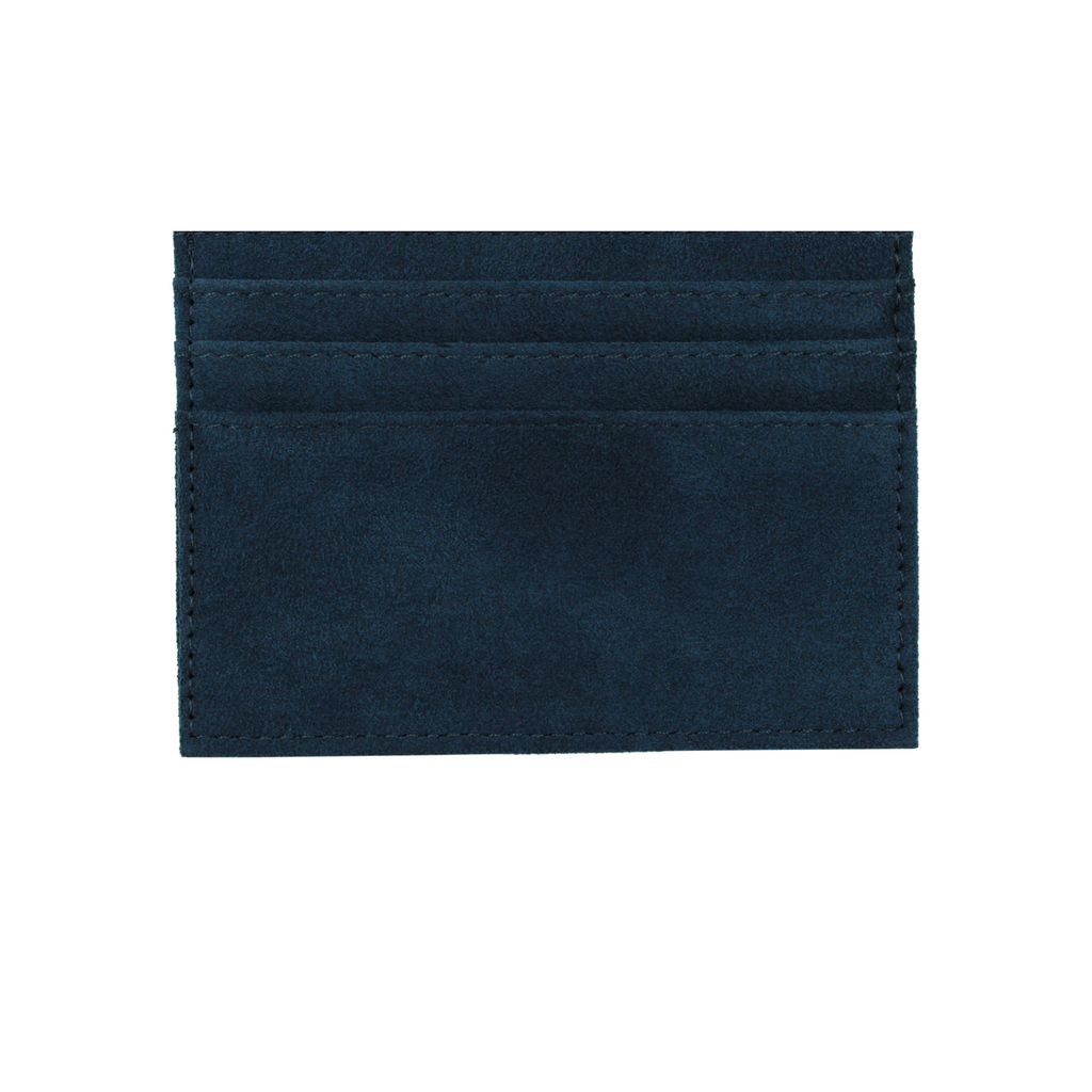 PROTARA Alcantara Korthållare - Ocean Voyage Blue