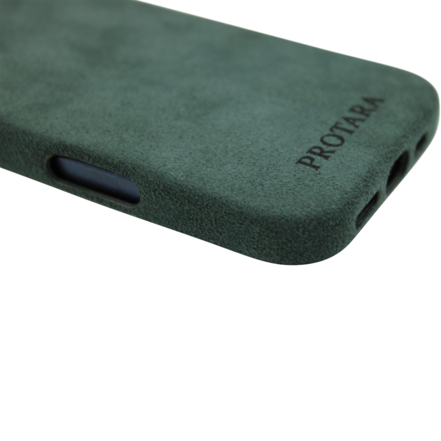 PROTARA Alcantara iPhone 16 Pro Max-skal – Expedition Green