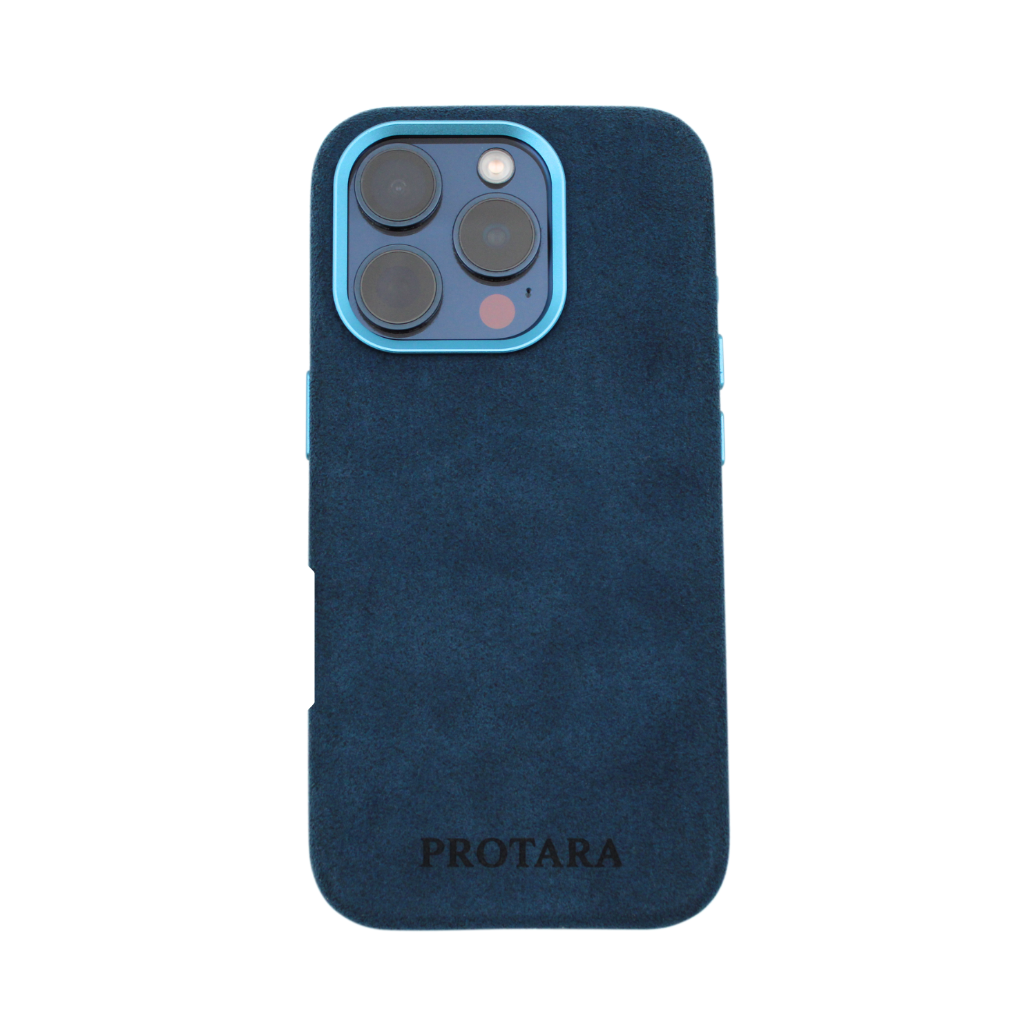 PROTARA Alcantara iPhone 16 Pro Max-skal - Ocean Voyage Blue
